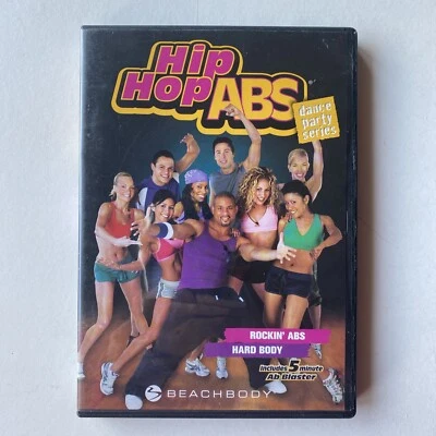 Beachbody Hip Hop Abs DVD dance party series W/Shaun T Exercise Hard Body - Image 1 of 4