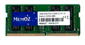 16GB 2666 DDR4 SoDimm Laptop RAM PC4 21300 Notebook Memory 5 Yrs Wty Memoz - Picture 1 of 3