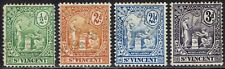 ST VINCENT 1907 PEACE AND JUSTICE RANGE TO 6D USED