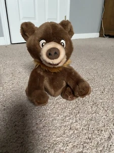 VTG Disney World Disney Parks Brother Bear 8" Koda Plush Stuffed Beanbag Bottom - Picture 1 of 6