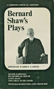 Bernard Shaw Play Major Barbara Heartbreak House Saint Joan zu wahr, um gut zu sein - Bild 1 von 2