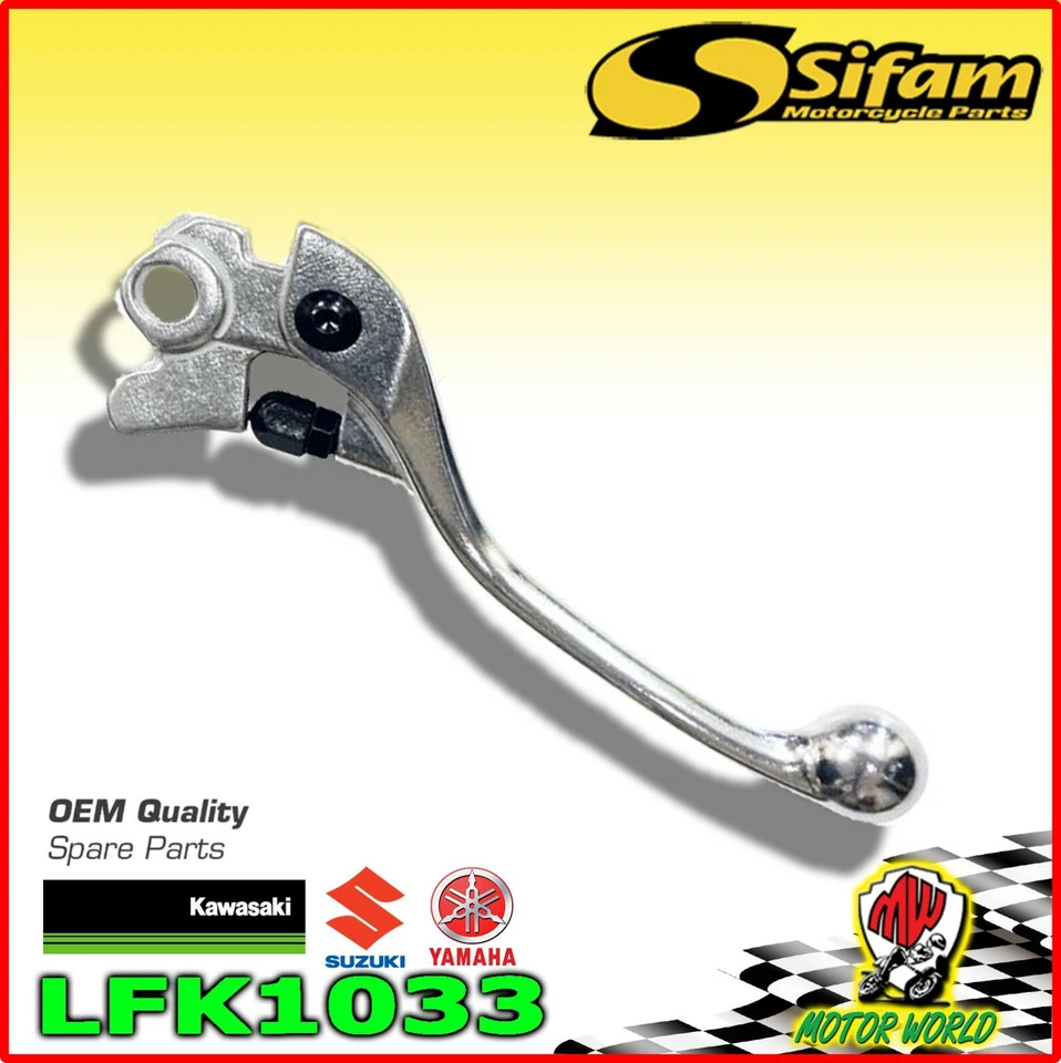 LEVA FRENO DESTRA CROMATA SUZUKI RMZ 4T 250 2008 2009 2010 2011 2012 2013 2014 - Immagine 1 di 1