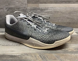 Nike Mens Mamba Instinct Pure Platinum 852473-002 Gray Basketball Shoes Size 14 - Picture 1 of 8