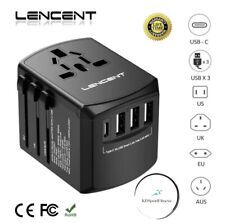 Portable Worldwide Universal Travel Adapter Multi Charger Plug World Type C Four
