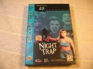 sega cd blue night trap, complete w/tatoo - Picture 1 of 12