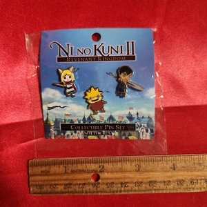 Juego de pines de esmalte coleccionables Bandai Namco - Ni no Kuni II - Imagen 1 de 3