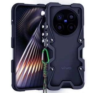 Armor Screw Metal Bumper Shockproof Case For vivo X200 Ultra X200s V60 Lite V60e - Picture 1 of 25