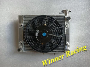 For Can-Am Bombard Outlander MAX/STD 330 400 2003-2006 Radiator+Electric Fan - Picture 1 of 7