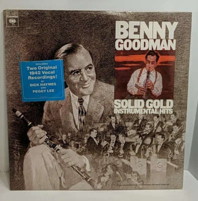 (96B) Benny Goodman Solid Gold Instrumental NEW SEALED 1975 Vinyl Record LP - Image 1 of 4