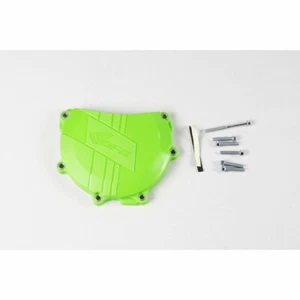 Protezione Carter Frizione Clutch Verde Ufo Kawasaki KXF 450 2006=>2015 - Foto 1 di 1