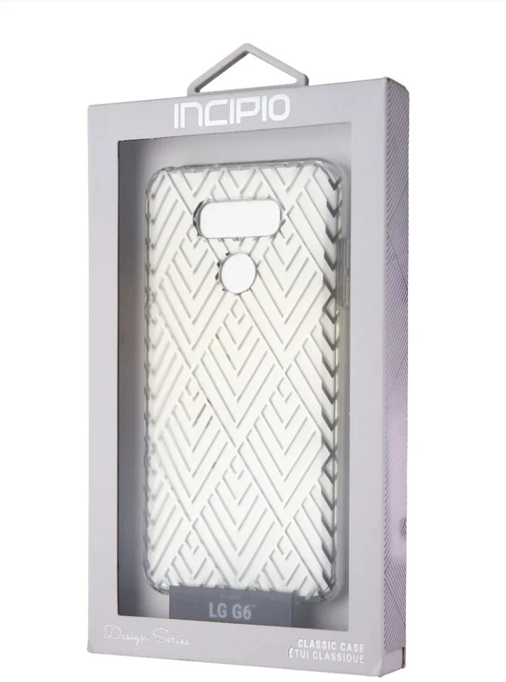 Incipio Design Series Hybrid Case for LG G6 Smartphones - Silver Prism — 第 1/1 张图片
