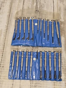 Precision Screwdrivers Wrenches Nut Drivers 22 Piece Set Cross Point And Hex Key - Picture 1 of 6