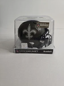 ARCHIE MANNING Signed Mini Helmet ECLIPSE New Orleans Saints Auto STS CBauth - Picture 1 of 7