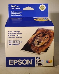 Epson Ink Color Cartridge T020 201 - Picture 1 of 6