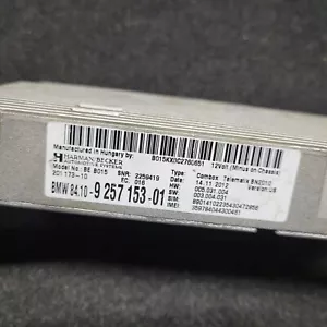 BMW BLUETOOTH COMBOX TELEMATIC HARMAN BECKER CONTROL MODULE 9257153 OEM - Picture 1 of 3