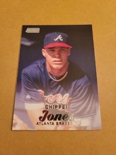 2017 Topps Stadium Club - #249 Chipper Jones
