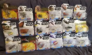 Hot Wheels Star Wars Starships con supporto e auto personaggio - scegli uno - Foto 1 di 88