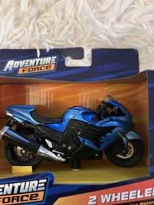 Kawasaki Ninja ZX-14R Die-Cast Motorcycle Model 1:18 Scale Maisto Toy New - Picture 1 of 7