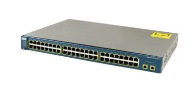 Cisco  Catalyst (WS-C2950T-48-SI) 48-Ports Rack-Mountable Switch Managed... - Image 1 of 2