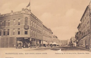 Waterville, ME - Main Street looking North - Picture 1 of 2
