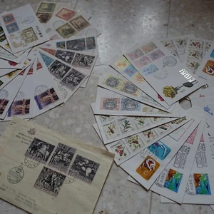 SAINT MARIN LOT DE LETTRE COVER PREMIER JOUR FDC - Imagen 1 de 4