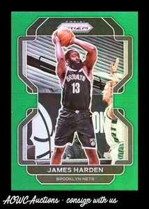 Prizm Green Prizm #44 2021-22 James Harden (Brooklyn Nets) - Imagen 1 de 2