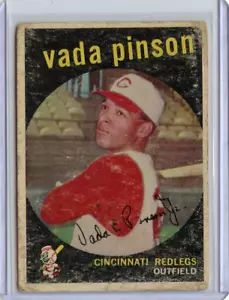 1959 Topps Vada Pinson Cincinnati Reds #448 🚀😳💥 Original - Bild 1 von 2