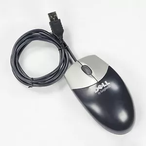 Dell by Logitech M-UR69 Mouse USB Optical Scroll Wheel Clean Tested Clear Black - Picture 1 of 9
