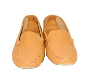 LADIES TOD'S DRIVERS LOAFER BEIGE SLIPPERS SHOES SIZE 4 UK 37 EU - Picture 1 of 12