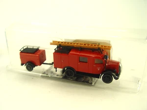 Mercedes L 1500 Feuerwehr LF 8 m. Anh.- Roco 1335 - HO 1:87 - #250 #E - gebr. - Bild 1 von 4