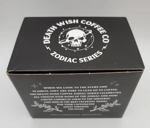 SCATOLA VUOTA Tazza Death Wish Caffè Serie Zodiaco Qualsiasi Segno Senza Marcature Nuova - Foto 1 di 9