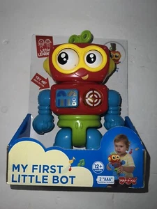 Little Learner My First Little Bot electronic sound light motion toy 12mo+ NEW - Picture 1 of 2