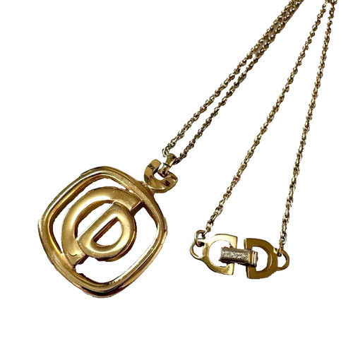 Collana Christian Dior Autentica Donna Oro