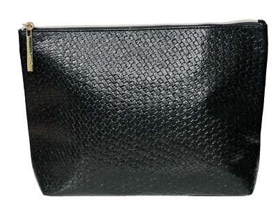 NUEVO Bolso de Maquillaje Cosmético de Viaje Lancome Paris Negro Brillo L14 Foto 1 de 4