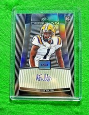 KRISTIAN FULTON AUTO PRIZM ROOKIE CARD SP #/99 TITANS 2020 PANINI OBSIDIAN RC SP