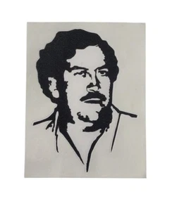 Calcomanía pegatina ventana Pablo Escobar - 3 X 3,5 - Imagen 1 de 3