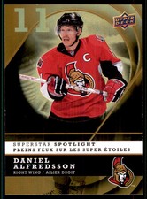 2008-09 McDonald's Upper Deck Superstar Spotlight Daniel Alfredsson Ottawa