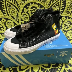 NUOVE scarpe Adidas The Simpsons x Nizza Hi RF J Pranks On Moe GZ3538 uomo 7 - Foto 1 di 7