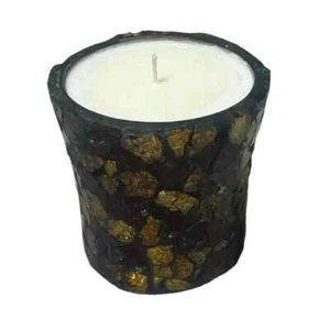 Vela de soja hecha a mano perfumada con especias cosecha vitral Ulterior Votives nueva - Imagen 1 de 3