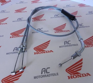 Honda CB CL 350 K Gaszug Silber Grau 1 in 2 Verteilerzug Cable Wire Throttle - Picture 1 of 1