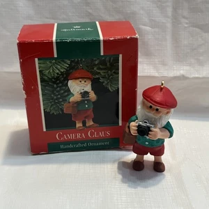 1989 Hallmark Keepsake Ornament Cámara Claus Hallmark Cards, Inc. - Imagen 1 de 4