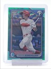 GRIFFIN BURKHOLDER 2024 BOWMAN CHROME DRAFT 1ST AQUA WAVE /125 Q4173