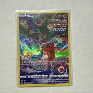 Pokemon Card TCG - Deoxys GG12/GG70 Ultra Rare Crown Zenith Galarian Gallery NM - Picture 1 of 1
