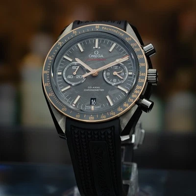 2023 Omega Speedmaster Grey Side of the Moon - Meteorite Dial - Complete Set - Image 1 of 4