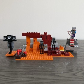 LEGO Minecraft: The Wither (21126) Complete Set Build with Minifigures 2016