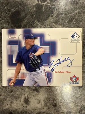 Roy Halladay Auto 1999 Upper Deck SP Signature Edition Autograph  - Image 1 of 2