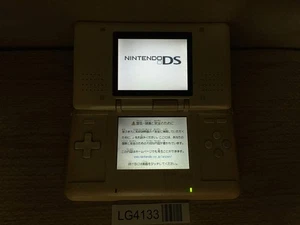 LG4133 Plz Read Item Condi Nintendo DS Pure White Console Japan - Picture 1 of 12