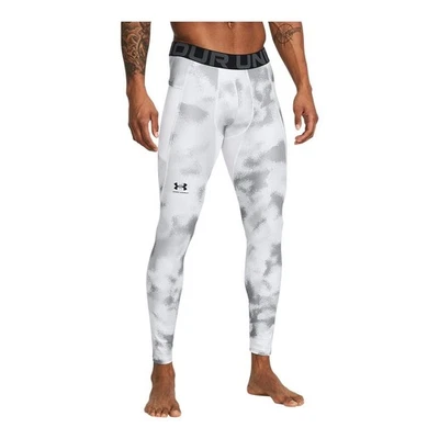 Under Armour Men’s Medium Heatgear UA Spray Paint Printed Leggings NEW w/pocket - Image 1 of 4