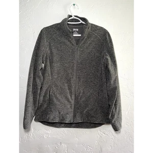 Sweat zippé intégral polaire gris Duluth Trading femme moyen extérieur utilitaire - Photo 1/5