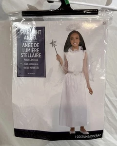 Amscan Starlight Angel Costume (Child Size Medium 8-10) New In Package - Picture 1 of 4